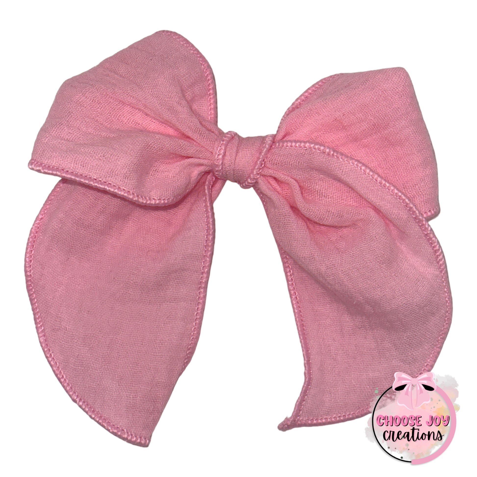 Hand-Tied: Muslin Fable Bows (+Options) Choose Joy Creations