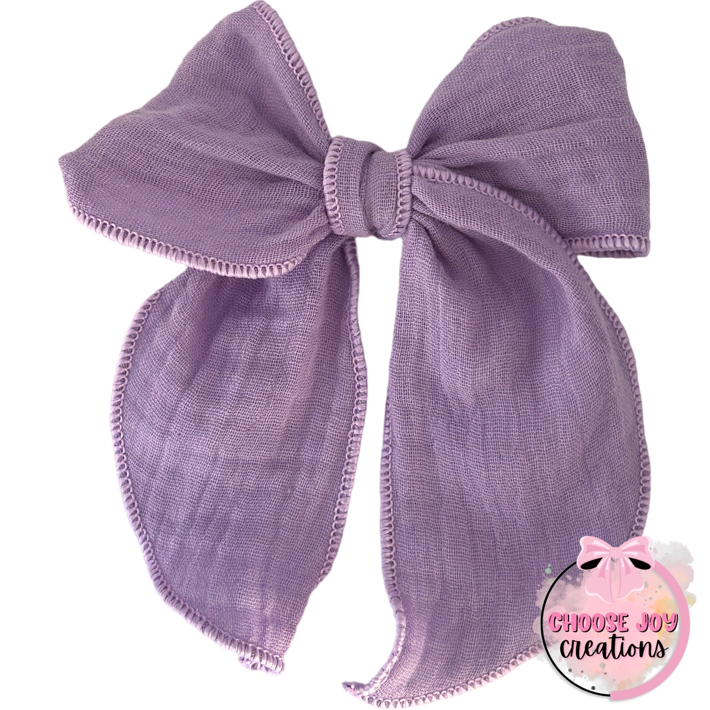 Hand-Tied: Muslin Fable Bows (+Options) Choose Joy Creations