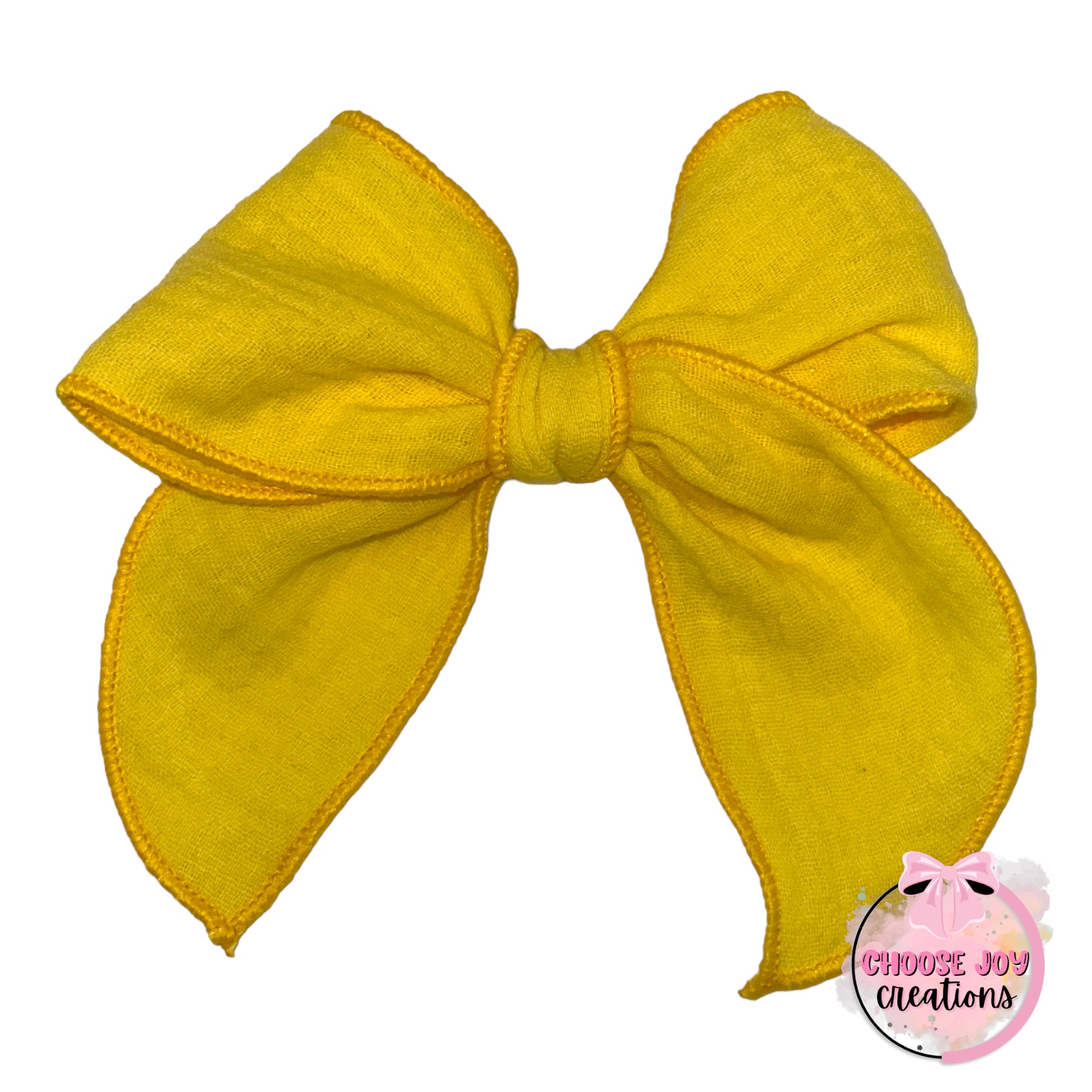 Hand-Tied: Muslin Fable Bows (+Options) Choose Joy Creations