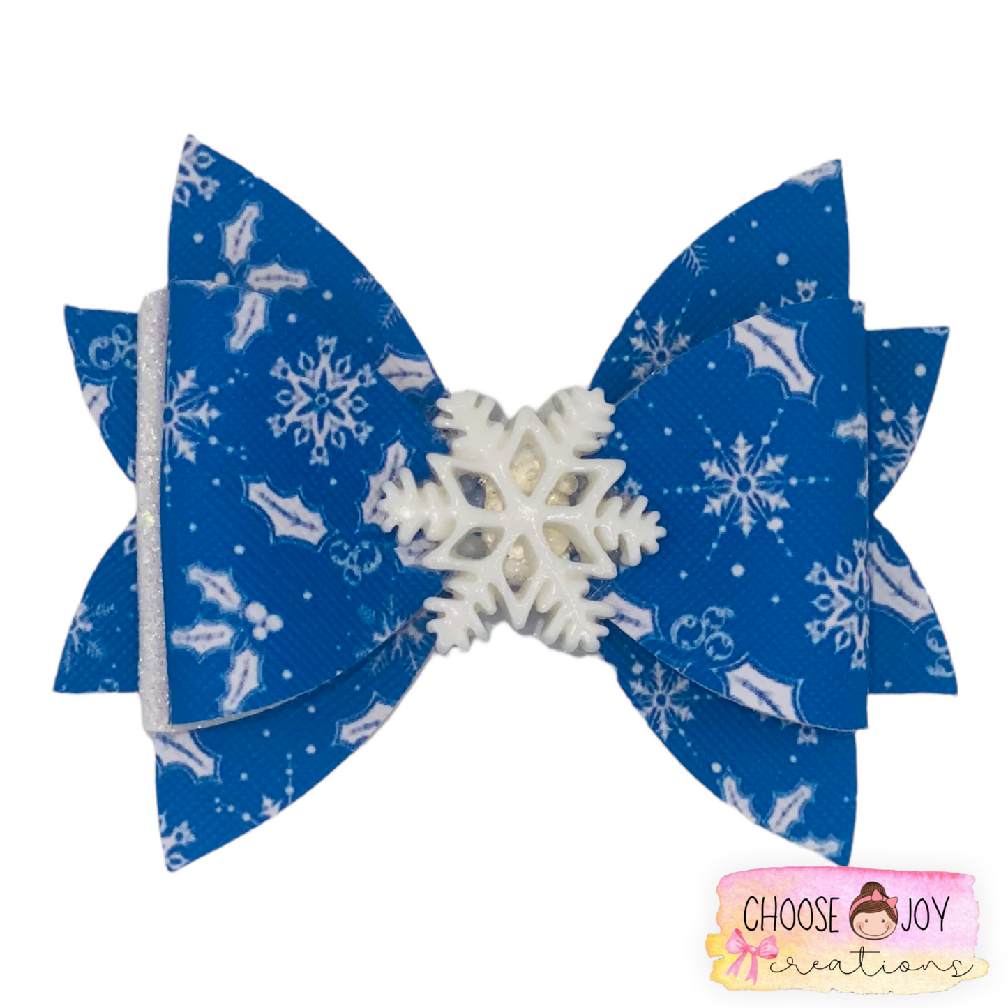 Christmas: Jasmine Bows 3.5" (+Options) Choose Joy Creations