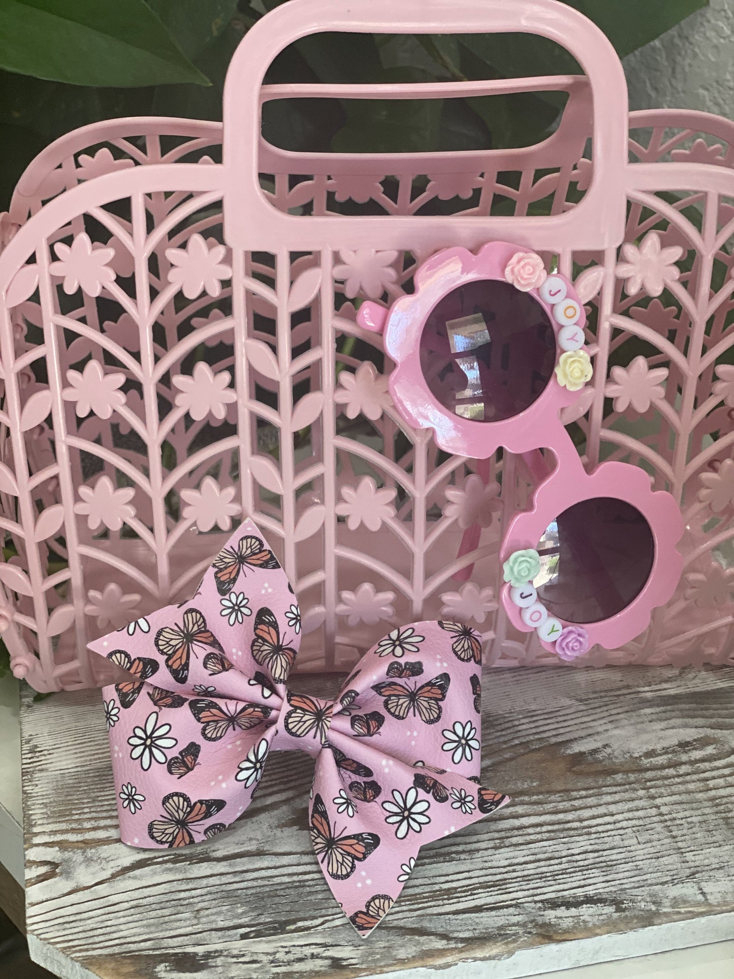 Sunglasses for Kids - Floral with Custom Name Choose Joy Creations