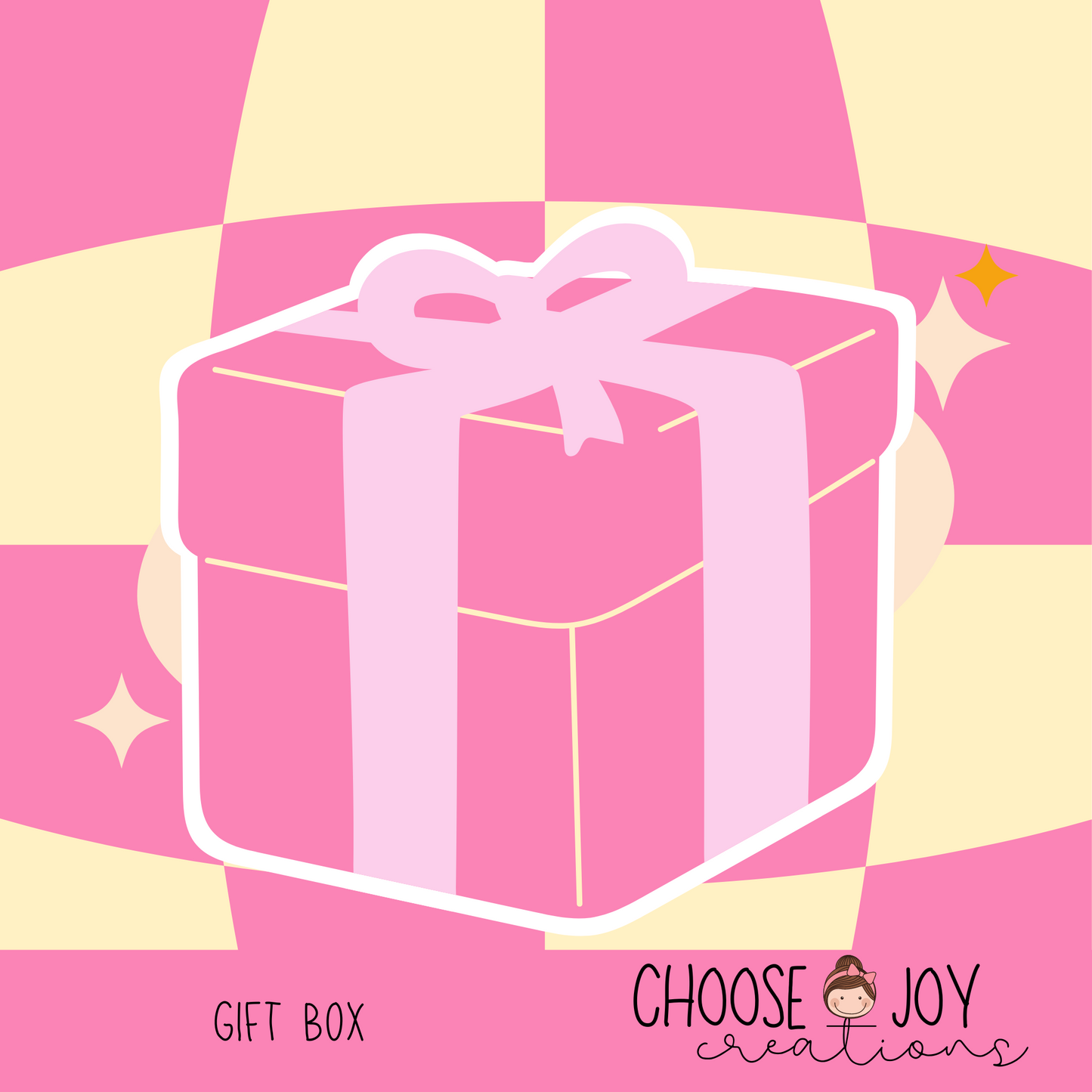 Gift Box & Personalized Card Choose Joy Creations