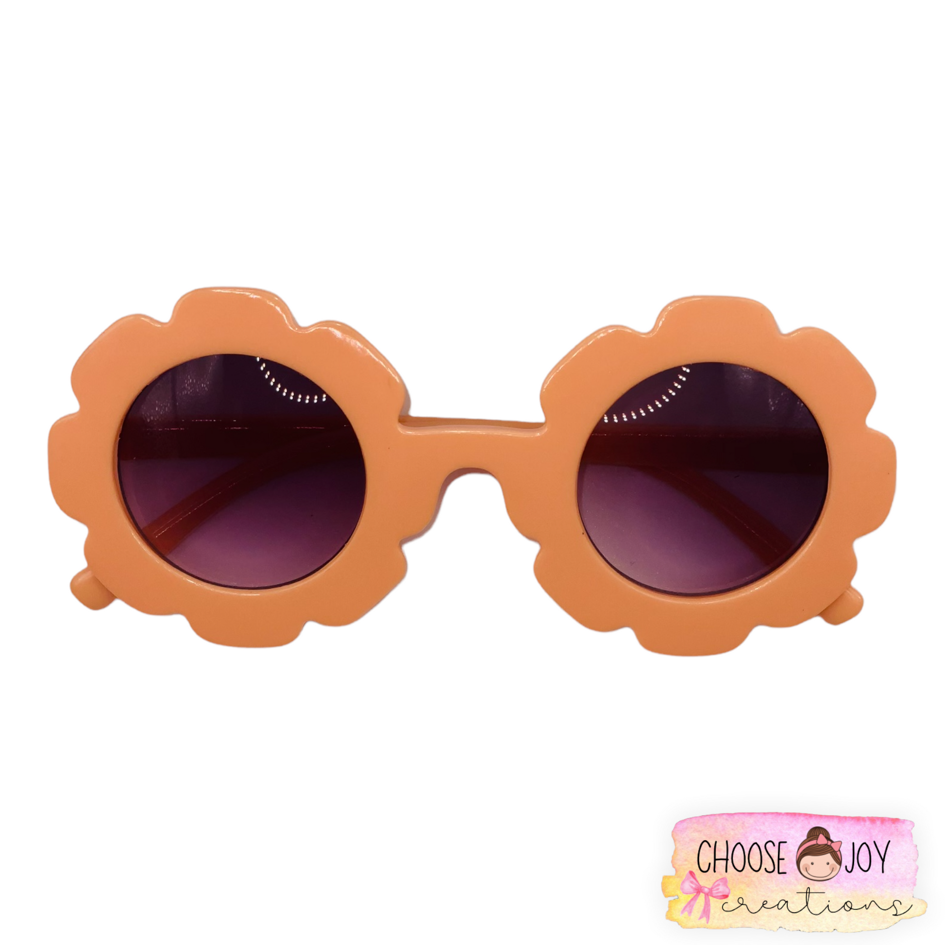 Sunglasses for Kids - Floral with Custom Name Choose Joy Creations