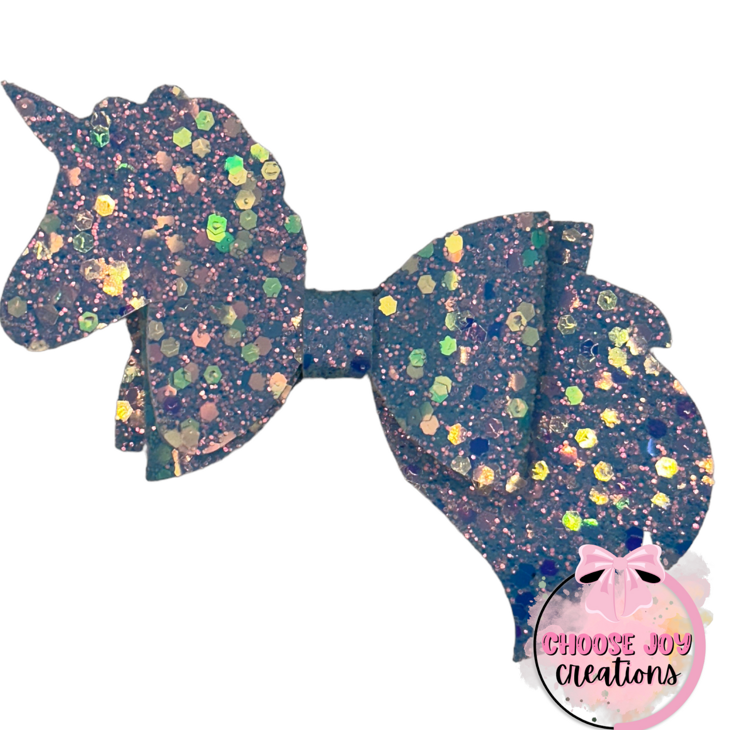 Unicorn: Mane Bows 4" (+Options) Choose Joy Creations