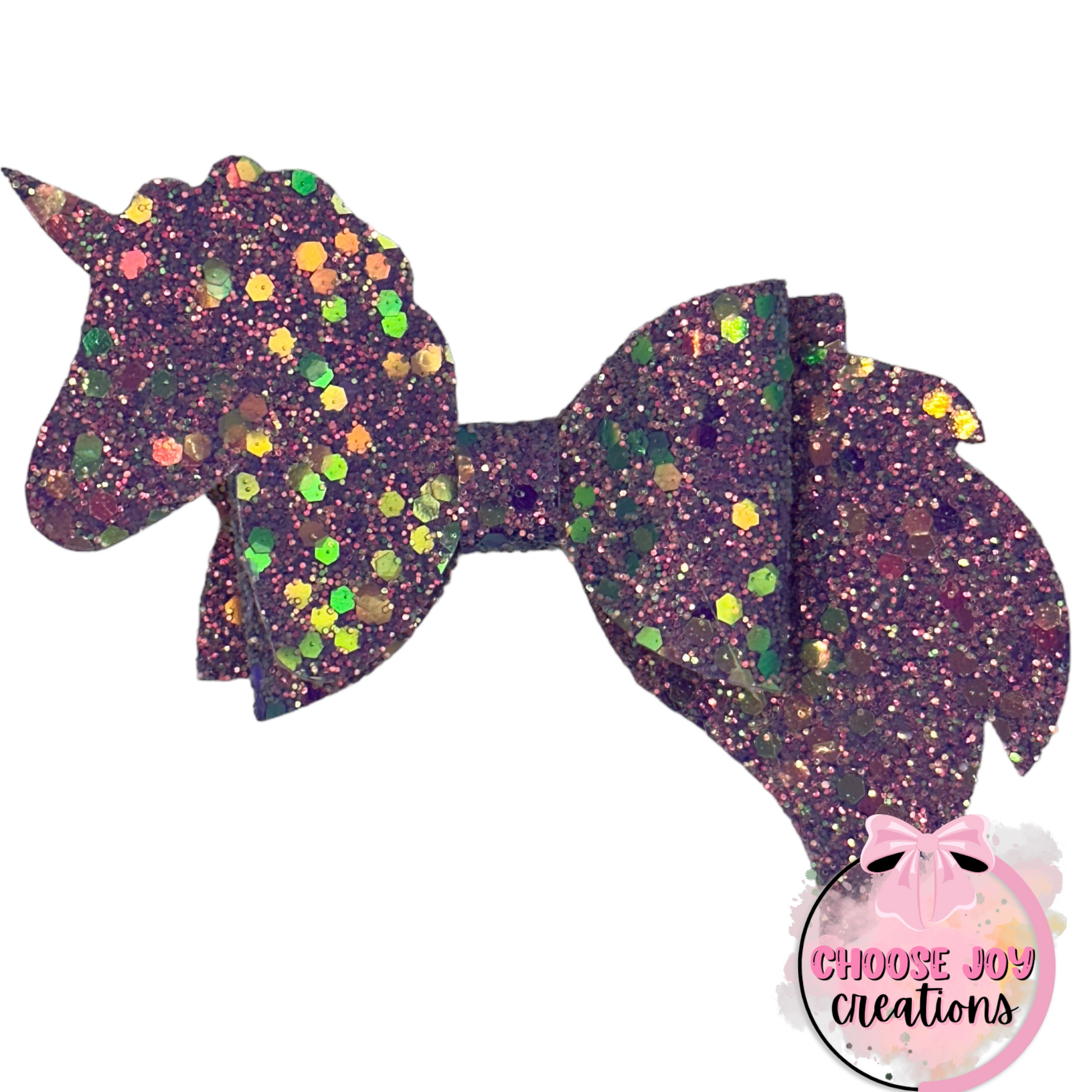 Unicorn: Mane Bows 4" (+Options) Choose Joy Creations