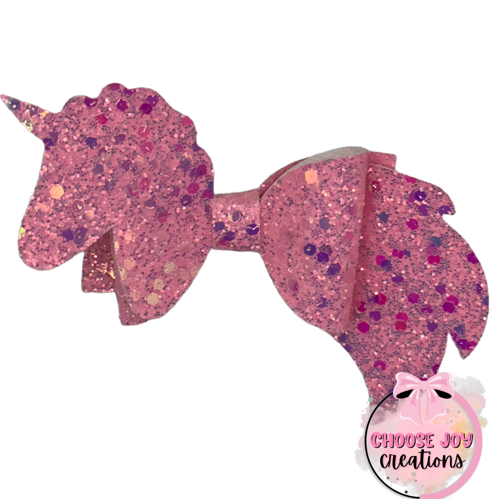 Unicorn: Mane Bows 4" (+Options) Choose Joy Creations