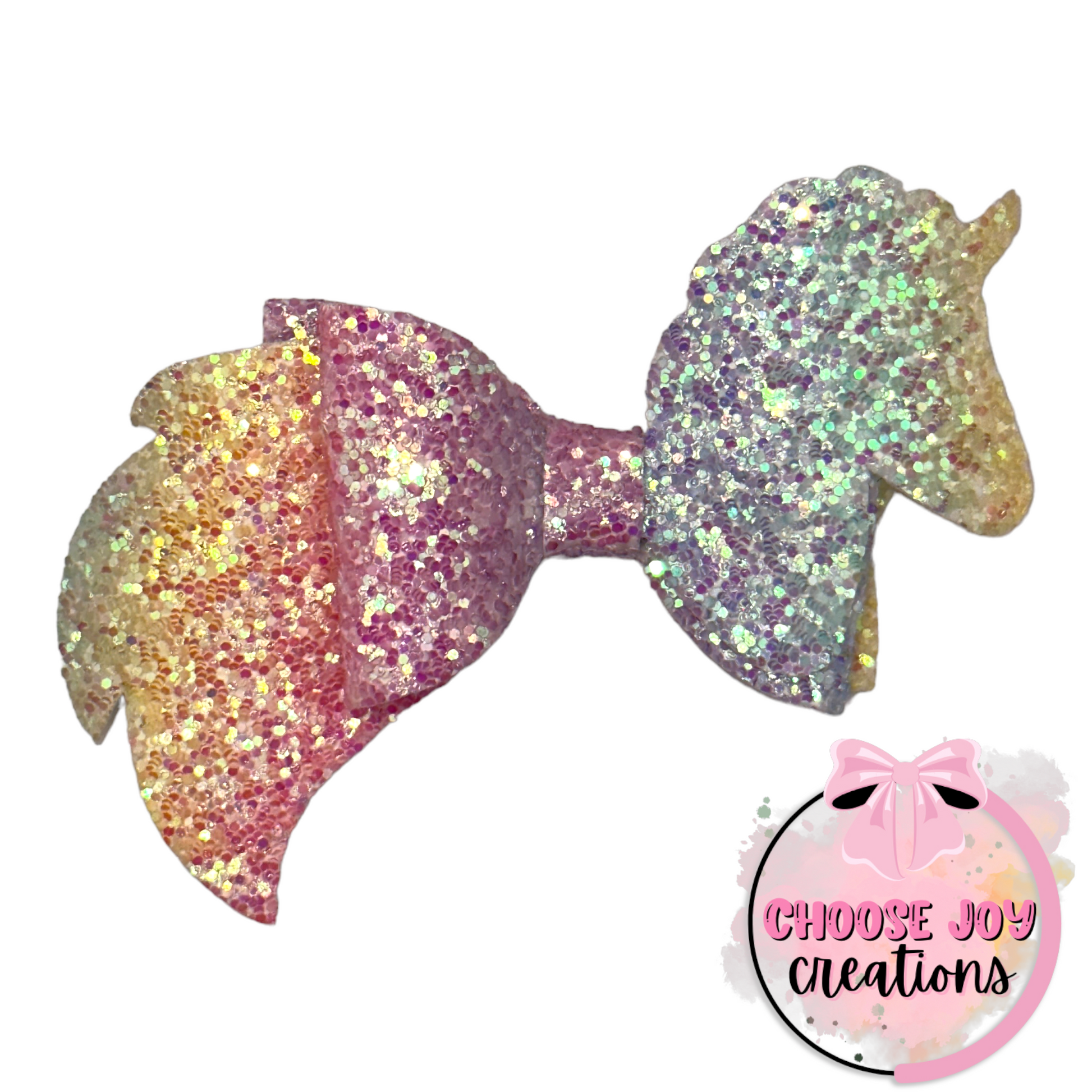 Unicorn: Mane Bows 4" (+Options) Choose Joy Creations