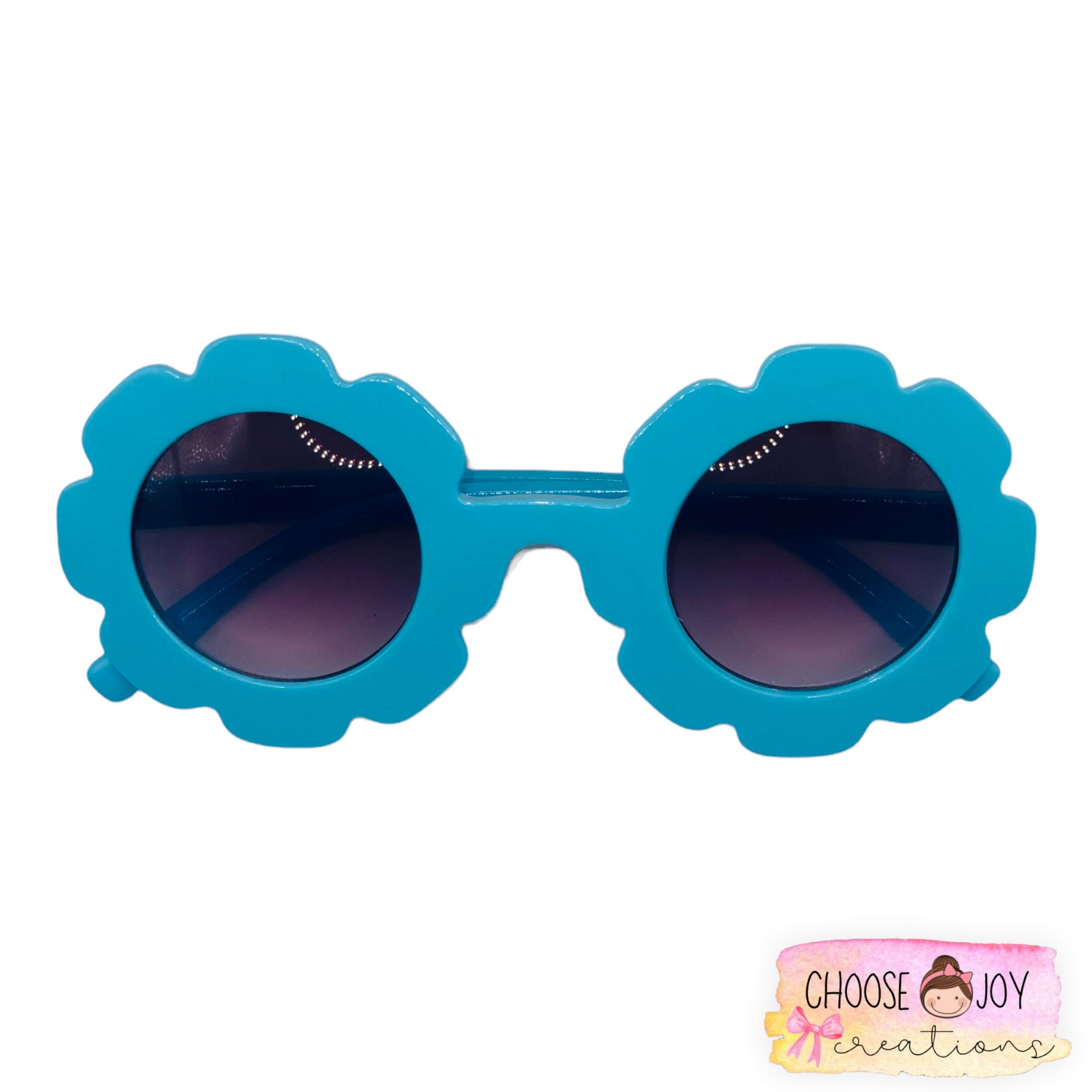 Sunglasses for Kids - Floral with Custom Name Choose Joy Creations