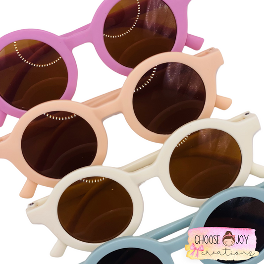 Sunglasses for Kids - Round Choose Joy Creations